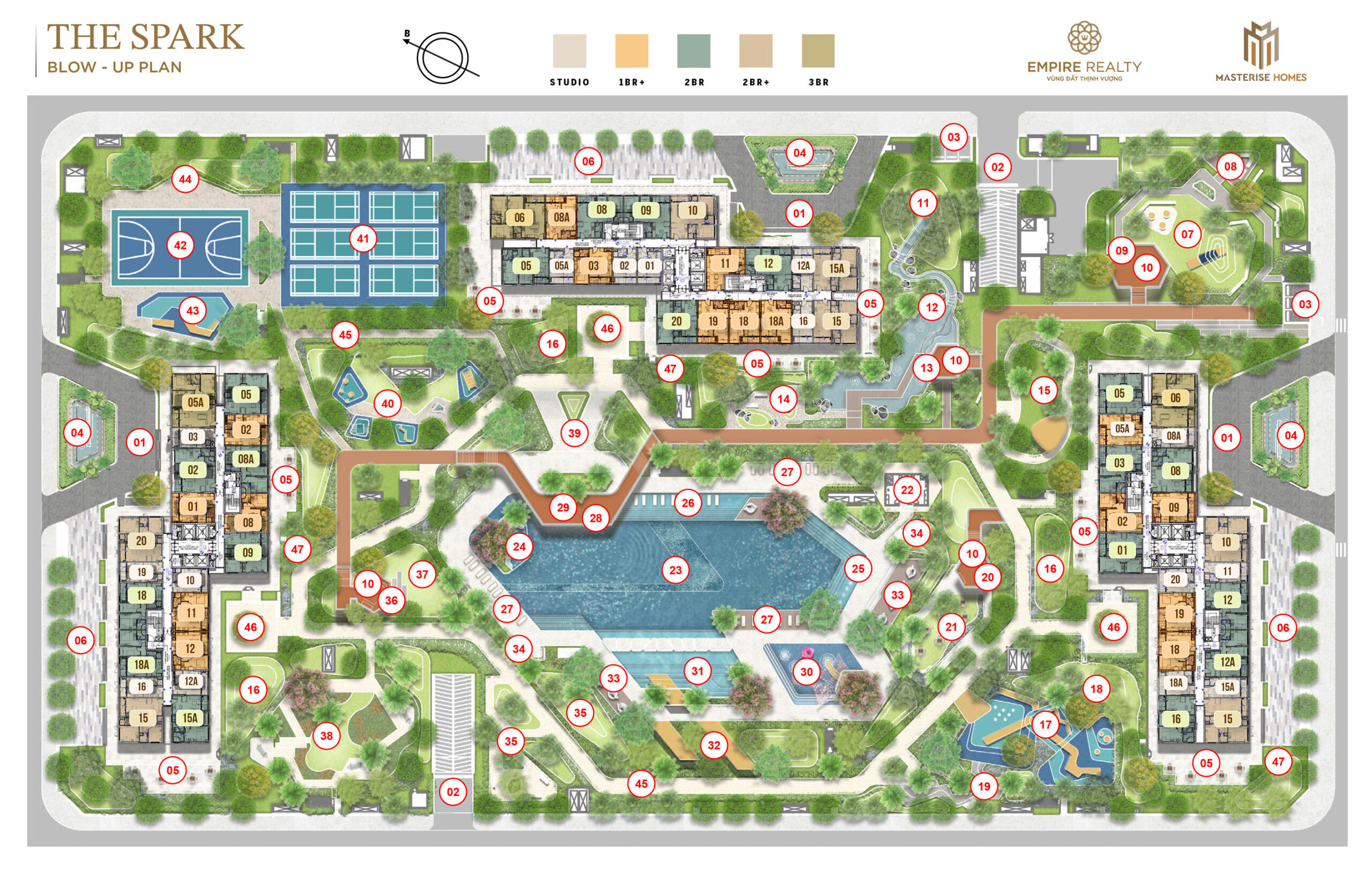 Mặt bằng Masteri Era Landmark