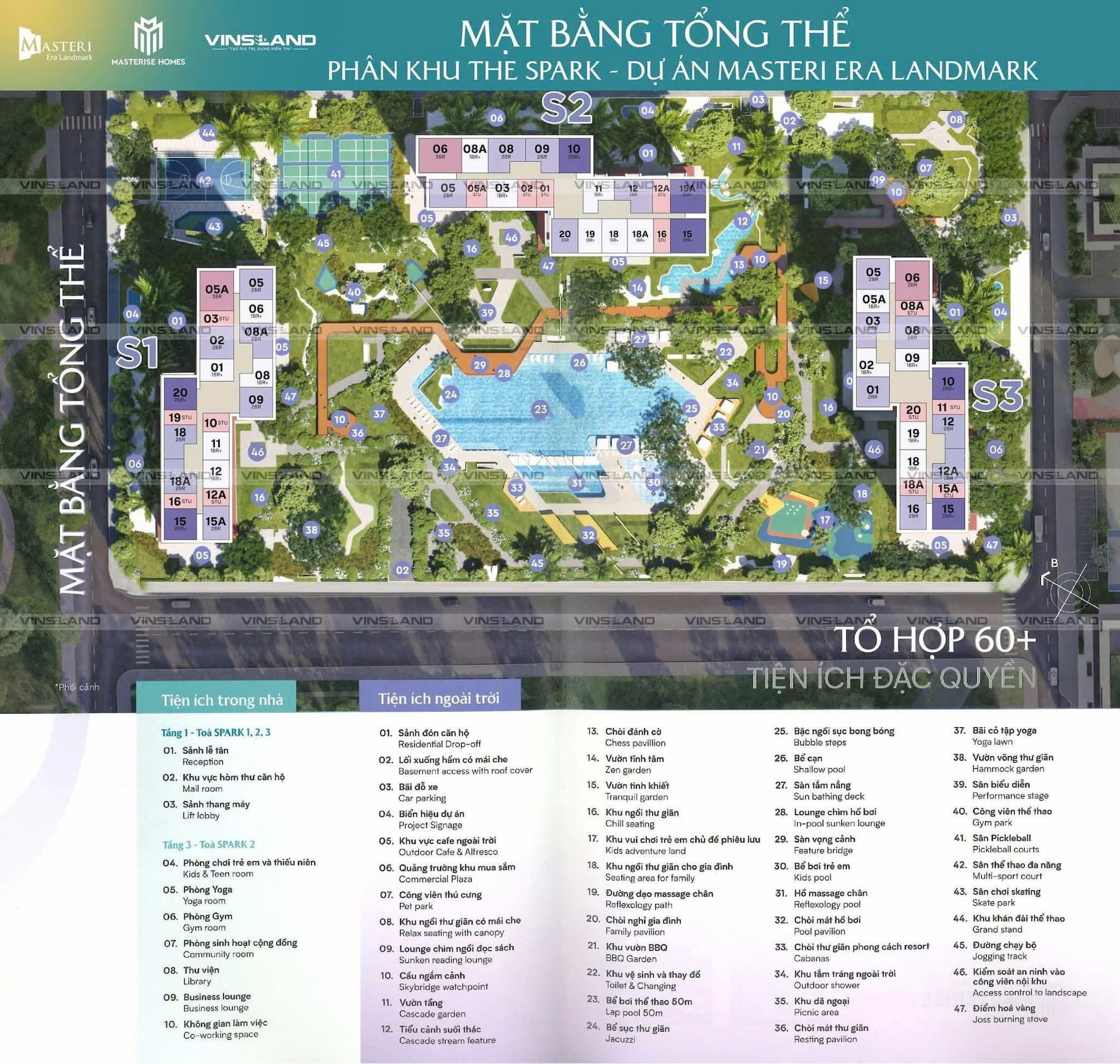 Tiện ích phân khu The Spark 