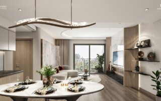 Nội thất bàn giao Masteri Era Landmark